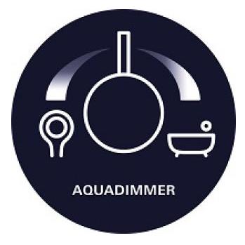 GROHTHERM 1000 PERFORMANCE ΘΕΡΜΟΣΤΑΤΙΚΗ ΜΠΑΤΑΡΙΑ ΛΟΥΤΡΟΥ 1/2″ ΧΡΩΜΕ 34830000 GROHE 6 AquaDimmer