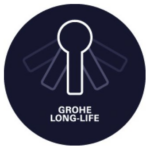 ZEDRA ΤΗΛΕΦΩΝΟ ΜΠΑΤΑΡΙΑΣ ΚΟΥΖΙΝΑΣ 46656NC0 ΧΡΩΜΕ GROHE 1 Longlife