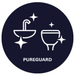 CUBE CERAMIC ΚΕΡΑΜΙΚΟΣ ΝΙΠΤΗΡΑΣ 60CM ΜΕ PUREGUARD 3947300H GROHE 1 PureGuard