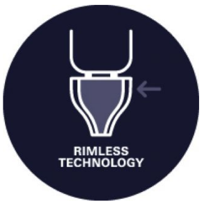 ΛΕΚΑΝΗ ΚΡΕΜΑΣΤΗ ESSENCE RIMLESS ΧΩΡΙΣ ΚΑΛΥΜΜΑ ΛΕΥΚΗ 3957100H GROHE 2 RimlessTechnology