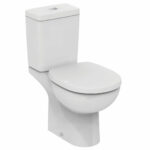 ΣΕΤ ΛΕΚΑΝΗ CONNECT CLASSIC ΧΑΜΗΛΗΣ ΠΙΕΣΗΣ ΠΙΣΩ ΣΙΦΩΝΙ S/C 4 ΤΜΧ E804801 IDEAL STANDARD
