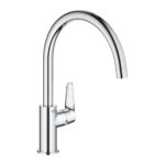 ΜΙΚΤΗΣ ΝΕΡΟΧΥΤΗ BAUCURVE ΜΟΝΗΣ ΛΑΒΗΣ 1/2″ 31536001 GROHE