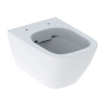 SMYLE SQUARE ΛΕΚΑΝΗ ΚΡΕΜΑΣΤΗ 49CM RIMFREE ΧΩΡΙΣ ΚΑΛΥΜΜΑ ΛΕΥΚΗ 500.379.01.1 GEBERIT