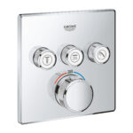 GROHTHERM SMARTCONTROL ΘΕΡΜΟΣΤΑΤΗΣ ΓΙΑ ΕΝΤΟΙΧΙΖΟΜΕΝΗ ΕΓΚΑΤΑΣΤΑΣΗ 3 ΡΟΩΝ ΧΡΩΜΕ 29126000 GROHE