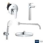 BAUEDGE ΣΕΤ ΓΙΑ ΝΙΠΤΗΡΑ ΜΕ ΜΠΑΤΑΡΙΑ XL-ΜΕΓΕΘΟΣ 23761001 GROHE