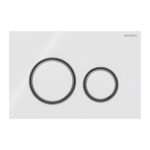 ΠΛΑΚΕΤΑ SIGMA 21 ΛΕΥΚΟ-ΜΑΥΡΟ 115.651.SI.1 GEBERIT
