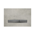 ΠΛΑΚΕΤΑ SIGMA 50 ΔΙΠΛΗΣ ΕΚΠΛΥΣΗΣ CONCRETE LOOK ΜΕ ΜΑΥΡΑ ΚΟΥΜΠΙΑ 115.671.JV.2 GEBERIT