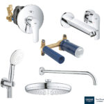 EUROSMART ΣΕΤ ΓΙΑ ΝΙΠΤΗΡΑ ΜΕ ΜΠΑΤΑΡΙΑ ΔΥΟ ΟΠΩΝ 1/2″ M-ΜΕΓΕΘΟΣ 29338003 GROHE