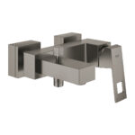 EUROCUBE ΜΙΚΤΗΣ ΝΤΟΥΣ ΜΟΝΟΥ ΜΟΧΛΟΥ 1/2" BRUSHED HARD GRAPHITE 23140AL0 GROHE