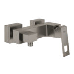 EUROCUBE ΜΙΚΤΗΣ ΝΤΟΥΣ ΜΟΝΟΥ ΜΟΧΛΟΥ 1/2" BRUSHED HARD GRAPHITE 23145AL0 GROHE