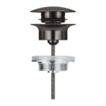 ΒΑΛΒΙΔΑ ΝΙΠΤΗΡΟΣ PUSH-OPEN HARD GRAPHITE 65807A00 GROHE