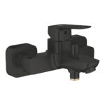 CUBEO ΜΙΚΤΗΣ ΛΟΥΤΡΟΥ ΜΕ ΕΝΑ ΜΟΧΛΟ 1/2″ ΜΑΥΡΟ ΜΑΤ 1018132430 GROHE
