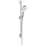 CROMMETA ΣΕΤ ΣΤΗΡΙΞΗΣ 100 VARIO ECOMSMART ΜΕ ΒΕΡΓΑ 65CM ΧΡΩΜΕ 26534400 HANSGROHE