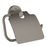 ESSENTIALS ΧΑΡΤΟΘΗΚΗ ΜΕ ΚΑΛΥΜΜΑ BRUSHED HARD GRAPHITE 40367AL1 GROHE