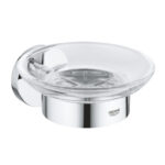 ESSENTIALS ΣΑΠΟΥΝΟΘΗΚΗ ΜΕ ΣΤΗΡΙΓΜΑ ΧΡΩΜΕ 40444001 GROHE