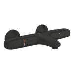 GROHTHERM 1000 ΘΕΡΜΟΣΤΑΤΙΚΗ ΜΠΑΤΑΡΙΑ ΛΟΥΤΡΟΥ 1/2″ ΜΑΥΡΟ ΜΑΤ 348162433 GROHE