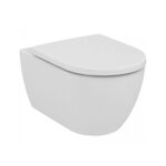 ΛΕΚΑΝΗ ΚΡΕΜΑΣΤΗ ELISSE RIMLESS ΛΕΥΚΗ ΜΕ ΚΑΠΑΚΙ SOFT CLOSE T569201 IDEAL STANDARD