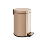 ΧΑΡΤΟΔΟΧΕΙΟ 6 ΛΙΤΡΩΝ SOFT CLOSE BRUSHED ROSE GOLD 591.00.41 VERDI