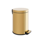 ΧΑΡΤΟΔΟΧΕΙΟ 6 ΛΙΤΡΩΝ SOFT CLOSE BRUSHED WARM GOLD 591.00.43 VERDI