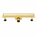 ΓΡΑΜΜΙΚΟ ΣΙΦΩΝΙ 600ΜΜ TITANIUM GOLD BRUSHED 011060 DESIGN CERAMICA