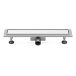 ΓΡΑΜΜΙΚΟ ΣΙΦΩΝΙ 600ΜΜ STAINLESS STEEL BRUSHED 010060 DESIGN CERAMICA