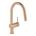 ΜΙΚΤΗΣ ΝΕΡΟΧΥΤΗ MINTA ΜΟΝΟΥ ΜΟΧΛΟΥ 1/2″ BRUSHED WARM SUNSET 32321DL2 GROHE